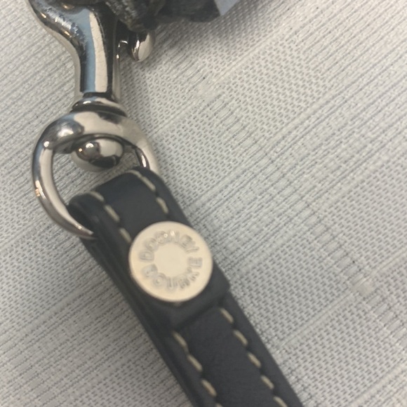 Vintage Dooney and Bourke oversized wristlet with rainbow zipper - Picture 8 of 11